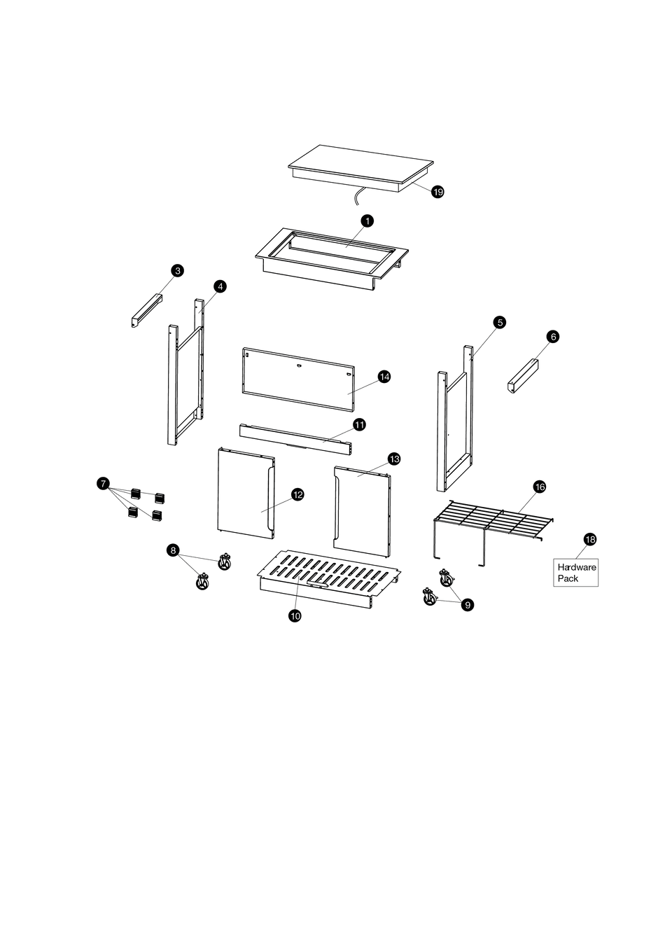 Ersatzteile Brahma K Induction